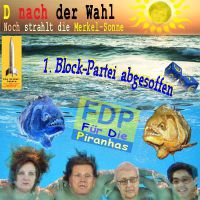 SilberRakete_D-Wahl-Merkel-Sonne-FDP-abgesoffen-Piranha