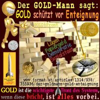 SilberRakete_GOLDMann-GOLD-Wand-Schutz-Enteignung-System-Front-vorbei