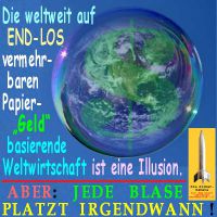 SilberRakete_Illusion-Papiergeld-Dollar-Weltwirtschaft-Blase-platzt-irgendwann