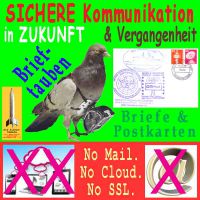 SilberRakete_Sichere-Kommunikation-Brieftaube-Postkarte-NO-Mail-Cloud-SSL