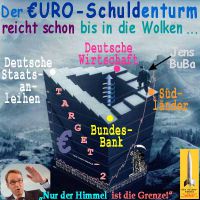 SilberRakete_TARGET2-Euro-Schulden-Turm-Bundesbank-Weidmann