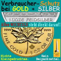 SilberRakete_Verbraucherschutz-GOLD-SILBER-Beipackzettel
