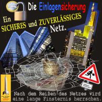 SilberRakete_Einlagensicherung-Sicheres-Spinnennetz-DeutscheBank-Commerzbank-Reissen-Finsternis