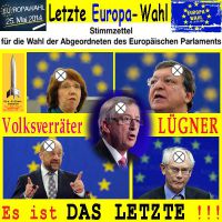 SilberRakete_Letzte-EU-Wahl-2014-Barroso-Rompuy-Schulz-Juncker-Ashton-Luege-Volksverrat