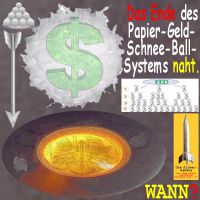 SilberRakete_Papier-Geld-Schnee-Ball-System-FED-gluehende-Herdplatte-GOLD