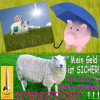 SilberRakete_Schaf-Vermoegen-diversifiziert-2verschiedene-Sparschweine-Geld-sicher