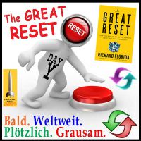 SilberRakete_The-Great-Reset-Buch-Figur-Roter-Knopf-Bald-Weltweit-Ploetzlich-Grausam
