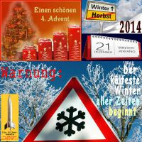 SilberRakete_Vierter-Advent-20141221-Winteranfang-Schild-Schnee-Warnung-Kaeltester-Winter-aller-Zeiten-beginnt