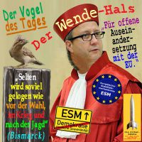 SilberRakete_Vosskuhle-Bundesverfassungsgericht-Vogel-des-Tages-Wendehals-ESM-EU-Bismarck-Zitat
