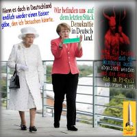 SilberRakete_BerlinJuni2015-Queen-ElisabethII-Kaiser-Merkel-Demokrattie-Teufel-Windsors-KeinPYExil