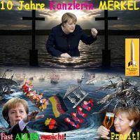 SilberRakete_Merkel-10Jahre-Kanzlerin-Kreuze-Tod-Wasser-Ziele-erreicht-D-SchwarzesLoch-Prost