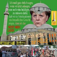 SilberRakete_Moschee-Merkel-Helm-Nicht-mein-Land-Fahr-zur-Hoelle-Widerstand-jetzt-LEGIDA