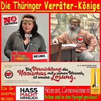 SilberRakete_Thueringer-Volksverraeter-LotharKoenig-KatharinaKoenig-Antifa-Hass-macht-haesslich