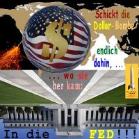SilberRakete_Weltkarte-USA-Fahne-Schickt-Dollar-endlich-dahin-wo-er-her-kam-In-die-FED