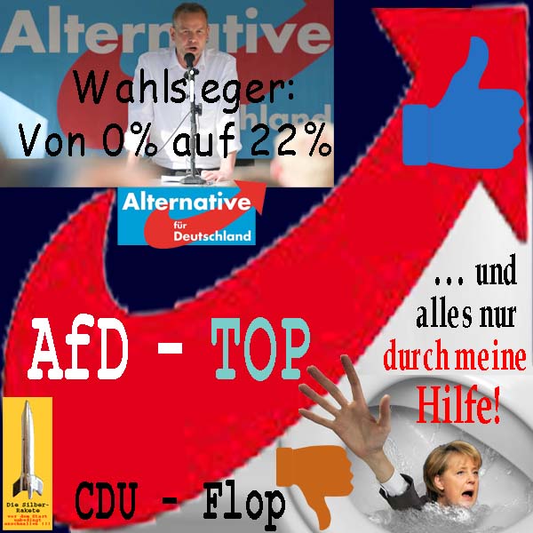 SilberRakete MV20160904Wahl-Ergebnis-HLE-22Prozent-AM