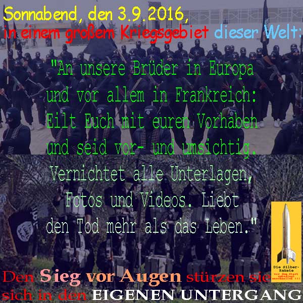 SilberRakete Sonnabend-20160309-Eigener-Untergang