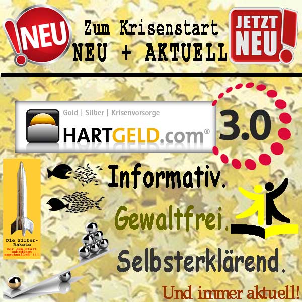 SilberRakete Zum Krisenstart NEU Hartgeld 3Punkt0 Informativ Gewaltfrei Selbsterklaerend aktuell