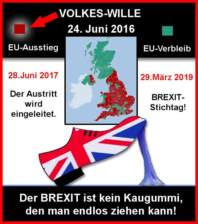 EK Der Brexit ist kein Kaugummi