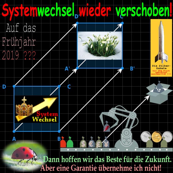 SilberRakete Systemwechsel wieder verschoben Fruehjahr 2019 Marienkaefer Zukunft Keine Garantie